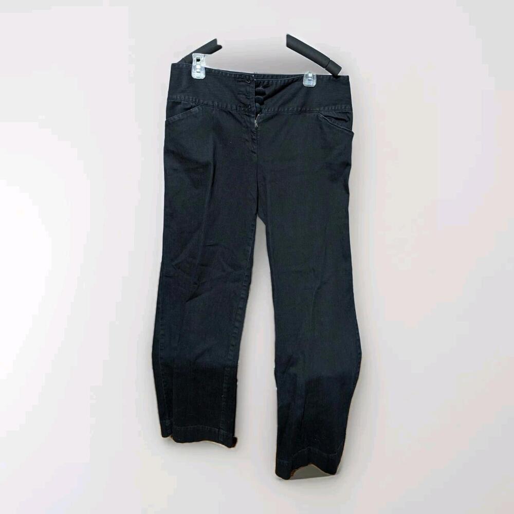 INC Women's Relaxed Straight Fit Lift Tuck‎ Denim Jeans Size 10  Dark blue
